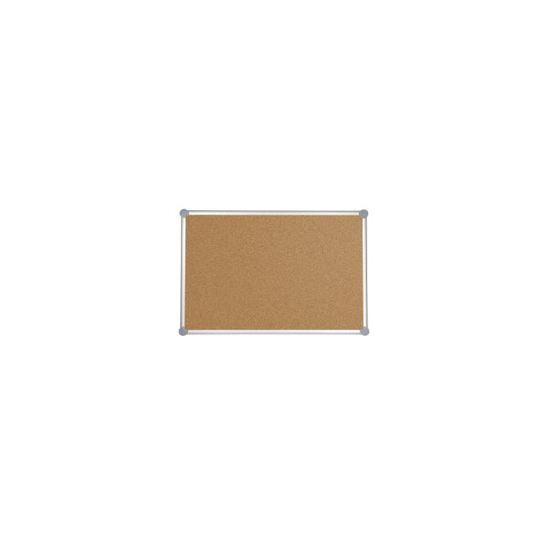 MAUL Pinnwand MAULpro 2000 Maße der Oberfläche: 90 x 60 cm (B x H) Kork Material des Rahmens: Aluminium, eloxiert braun