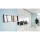 DURABLE Sichttafelwandhalter SHERPA® STYLE WALL 10 DIN A4 inkl. Kunststoffreitern mit blanko Einsteckschildern Polyamid/Polypropylen/ABS Kunststoff schwarz 10 Sichttafeln
