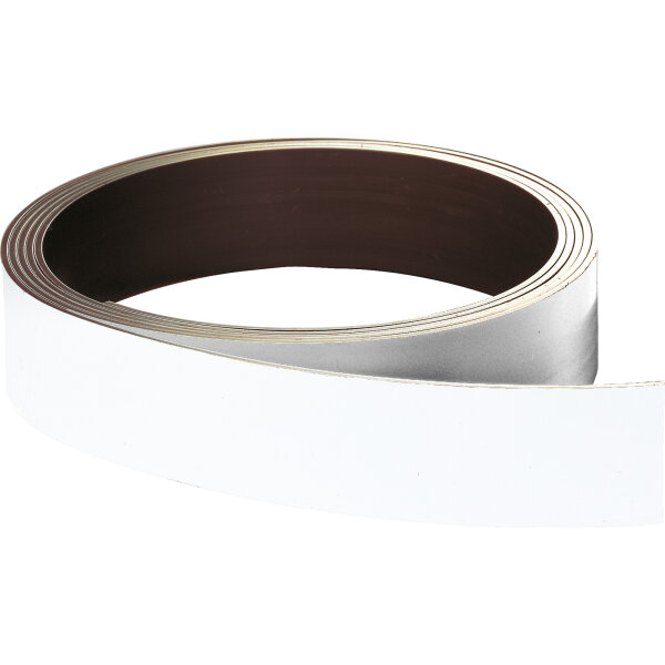 FRANKEN Magnetband 30 mm x 10 m (B x L) weiß