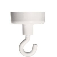 FRANKEN Magnet 25mm 4kg Metall weiß