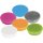 FRANKEN Magnet MagFun 32mm 0,8kg Kunststoff farbig sortiert 10 St./Pack.