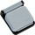 MAUL Clip S Magnet 3,6 x 4 cm (B x L) Kunststoff grau 10 St./Pack.
