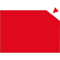 FRANKEN Magnetplatte 295 x 200 mm (B x H) rot