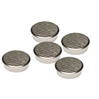 FRANKEN Kraftmagnet 30mm 21kg Chrom, gebürstet...
