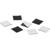 magnetoplan® Magnetplatte TAKKIS 15 x 15 mm (B x H) schwarz 140 St./Pack.