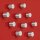 SIGEL Magnet SuperDym C5 Strong 10 x 10 mm (Ø x H) 0,015kg Neodym, vernickelt silber 10 St./Pack.