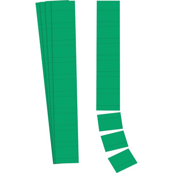 Ultradex Einsteckkarte Planrecord 6 x 3,2 cm (B x H) 190g/m² moos 90 St./Pack.