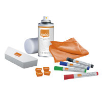 Nobo® Starterset Glasboard 4 x Nobo Glasboardmarker,...