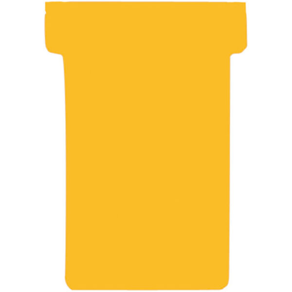 FRANKEN T-Karte 48 x 84 mm (B x H) 170g/m² 100 % Altpapier orange 100 St./Pack.