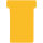 FRANKEN T-Karte 48 x 84 mm (B x H) 170g/m² 100 % Altpapier orange 100 St./Pack.