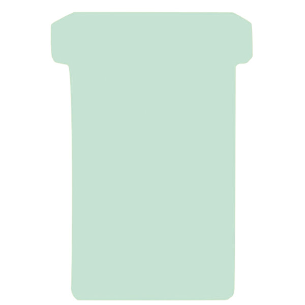 FRANKEN T-Karte 48 x 84 mm (B x H) 170g/m² 100 % Altpapier hellgrün 100 St./Pack.