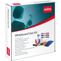 Nobo® Starterset Whiteboard 4 Nobo Liquid Ink Marker,...