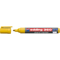 edding Whiteboard-/Flipchartmarker 360 1,5-3mm gelb...