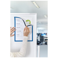 magnetoplan® Magnetrahmen magnetofix DIN A4 PVC blau 5 St./Pack.