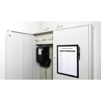 DURABLE Magnetrahmen MAGNETIC NOTE DIN A4 Folie schwarz