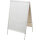 Nobo® Kundenstopper Premium Plus 90 x 148,5 x 7 cm (B x H x T) DIN A0 Vierarmfuß Aluminium alu