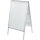 Nobo® Kundenstopper Premium Plus 65 x 113,5 x 7 cm (B x H x T) DIN A1 Vierarmfuß Aluminium alu