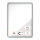 Nobo® Schaukasten Außenbereich 70,8 x 96,9 x 4,3 cm (B x H x T) 9 x DIN A4 mit Schloss Aluminium silber