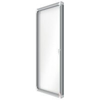 Nobo® Schaukasten Premium Plus Innenbereich 70,8 x 96,9 x 4,3 cm (B x H x T) 9 x DIN A4 mit Schloss Aluminium silber