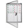 magnetoplan® Schaukasten CC Außenbereich 115 x 112,5 x 6,5 cm (B x H x T) 12 x DIN A4 mit Schloss Aluminium