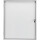 magnetoplan® Schaukasten SP Innenbereich 61 x 73 x 4 cm (B x H x T) 4 x DIN A4 mit Schloss Aluminium, eloxiert alu