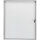 magnetoplan® Schaukasten SP Innenbereich 87 x 108,5 x 4 cm (B x H x T) 9 x DIN A4 mit Schloss Aluminium, eloxiert alu