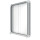 Nobo® Schaukasten Premium Plus Innenbereich 92,2 x 66,5 x 6,3 cm (B x H x T) 8 x DIN A4 mit Schloss Aluminium silber