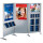 Kerkmann Flipchartblockhalter Kerkmann Stellwand Metropol 6968, 45691784 70,5 x 7 cm (B x H) grau