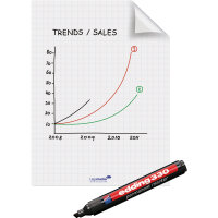 Legamaster Flipchartfolie Magic-Chart Flipchart 60 x 80...
