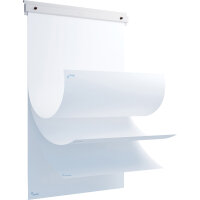 rocada Flipchartblockhalter Skin Whiteboard 63 x 6 cm (B...
