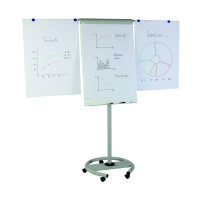 rocada Mobiles Flipchart Professional mit Ablageschale...