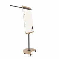 rocada Mobiles Flipchart Natural mit Ablageschale...