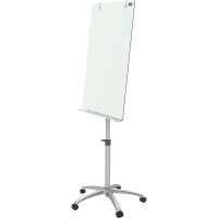 Nobo® Mobiles Flipchart Glas mit Ablageschale...
