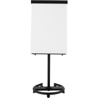 Bi-office Flipchart 70 x 100 cm (B x H) 190cm Stahl hellgrau