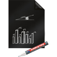 Legamaster Flipchartfolie Magic-Chart Blackboard 60 x 80...
