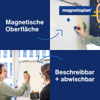 magnetoplan® Flipchart SP 68 x 104,5 cm (B x H) 185cm...