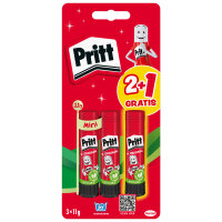 Pritt Klebestift Original nicht nachfüllbar 3 x 11...