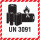 DR-Label Hinweisetikett Batterielabel 100 x 100 mm (B x H) Papier weiß 1.000 Etik./Pack.
