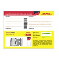 Paketmarke Deutschland M, max. Größe 60 x 30 x...