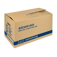 tidyPac® Umzugskarton Bücherbox 57,5 x 29,5 x...
