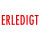COLOP® Textstempel Printer 20 38 x 14 mm (B x H) ERLEDIGT rot