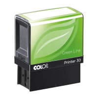 COLOP® Textstempel Printer 30 Green Line 47 x 18 mm...
