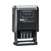 COLOP® Datumstempel S260 45 x 24 mm (B x H) EINGANG 3...