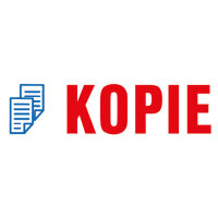 trodat® Textstempel Office Printy™ 4912 47 x 18 mm (B x H) Kopie blau/rot