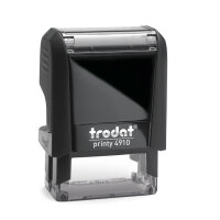 trodat® Textstempel Printy 4910 26 x 9 mm (B x H)...