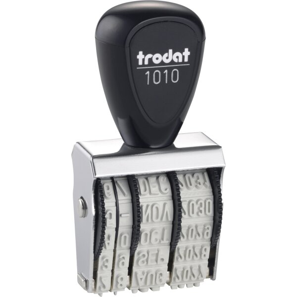 trodat® Datumstempel Classic 1010 26 x 4 mm (B x H) Monat in Buchstaben Metall/Kunststoff