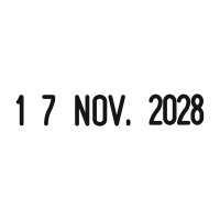 trodat® Datumstempel Classic 1020 32 x 5 mm (B x H)...