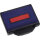 trodat® Stempelersatzkissen 6/50/2 trodat® Professional® 5430, 5430/L, 5430 Office, 5431, 5435 41 x 24 mm (B x H) blau/rot 2 St./Pack.