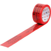 HECKMANN Signalklebeband 60 mm x 50 m (B x L) Kautschuk...