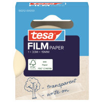 tesa® Klebefilm tesafilm® PAPER 19 mm x 33 m (B x...